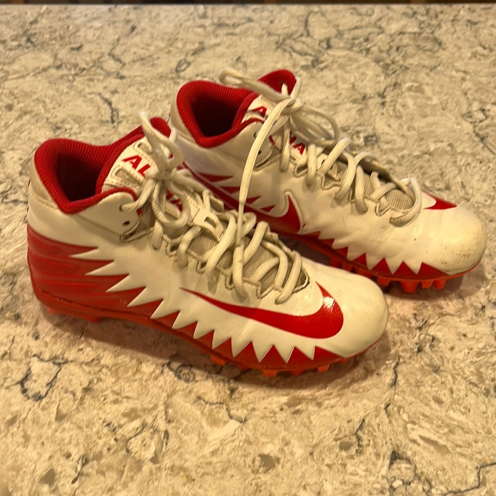 Nike Alpha Max Football Cleats, Size: 4.5Y